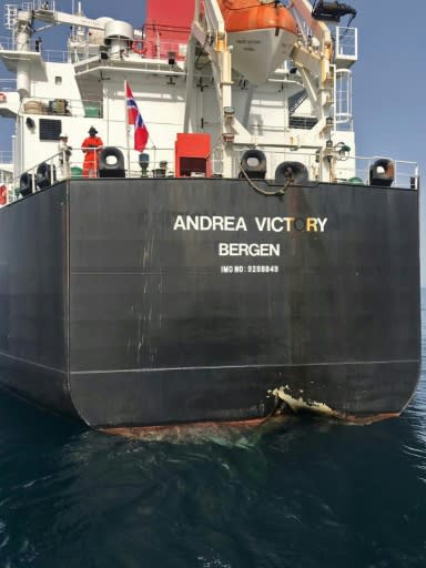 Norwegian oil tanker Andrea Victory was one of the ships damaged in mysterious attacks off the coast of the UAE