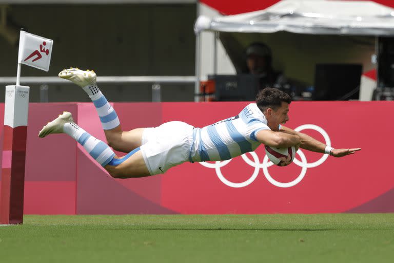 Lautaro Bazán Vélez y el último vuelo al try en seven