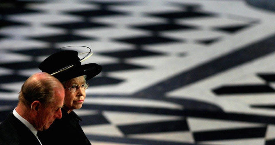 royals at National Service of Remembrance for Victims of London bombings