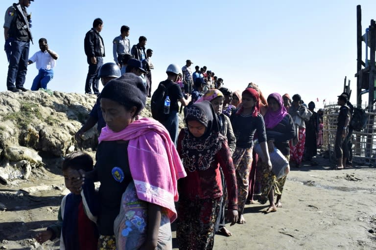Four boats were picked up in Myanmar waters between November 16 and 29 and carried between them a further 356 people, who have since been sent back to the camps