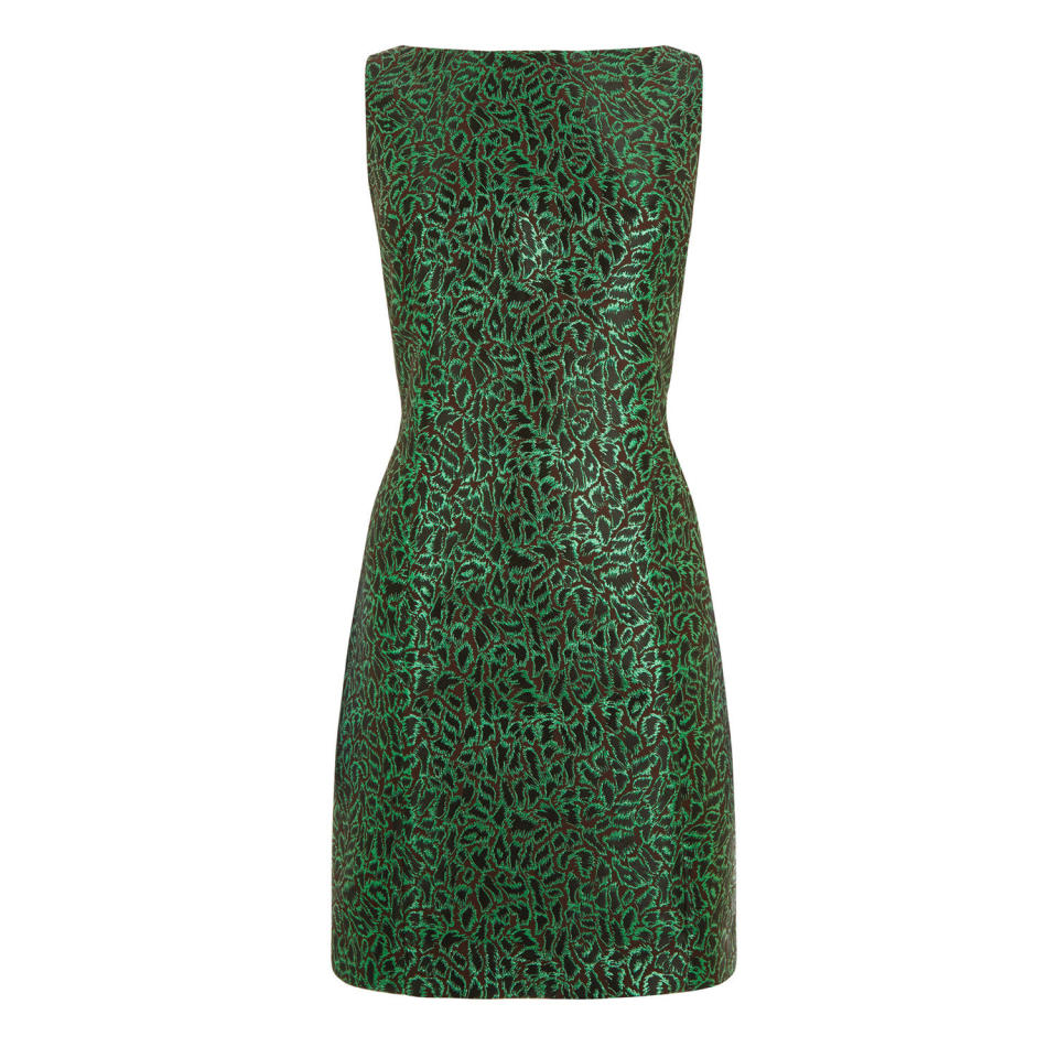 Disco Leopard Jacquard Dress