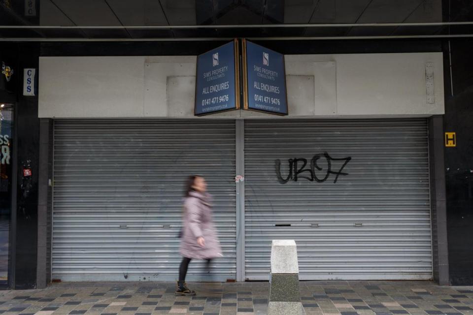 Empty retail spaces are commonplace on Scotland's high streets <i>(Image: PA)</i>