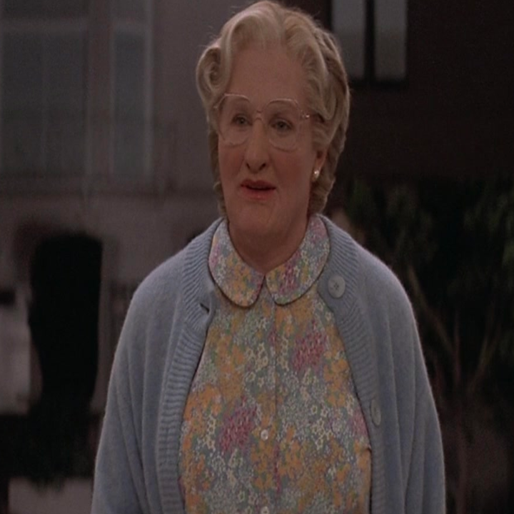 Robin Williams in Mrs. Doubtfire