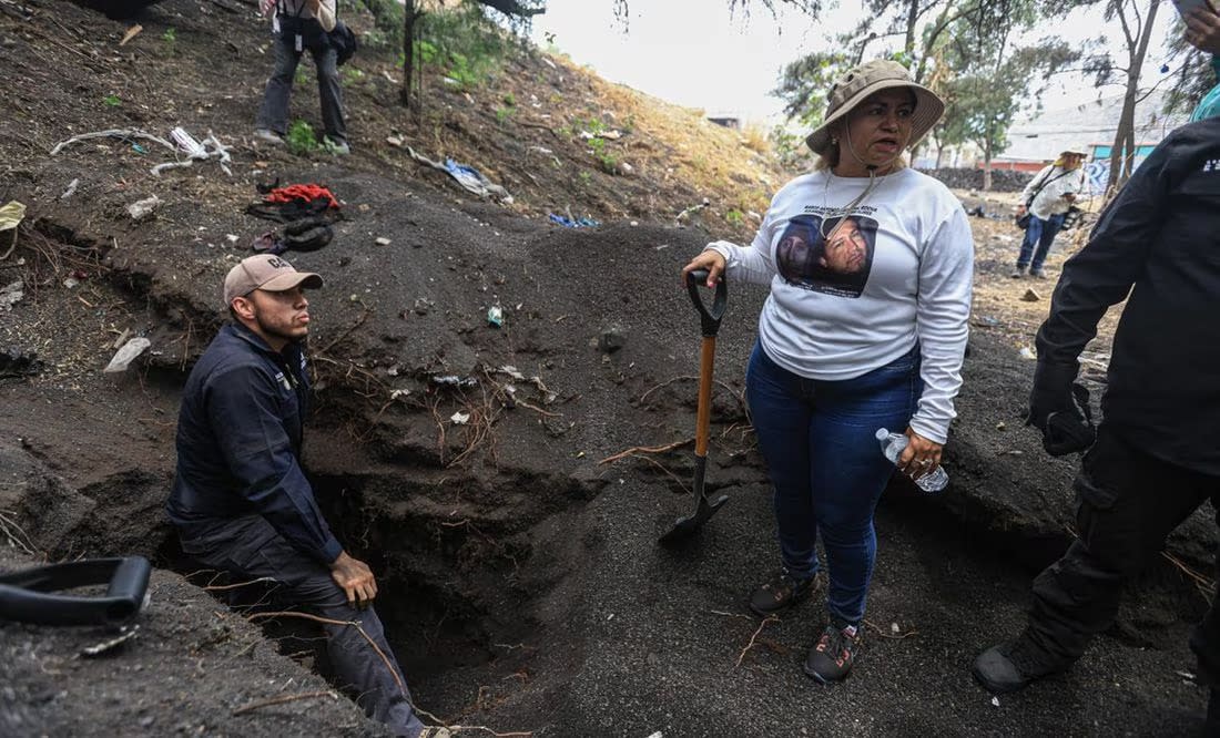 Ceci Flores, fundadora de las Madres Buscadoras de Sonora, quien denunció el hallazgo de una supuesta fosa clandestina en la CDMX  | Foto: El Universal
