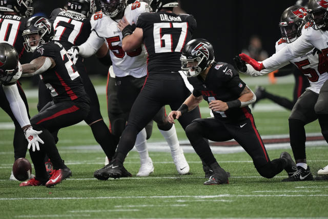 WATCH: Atlanta Falcons QB Desmond Ridder Throws 2 Picks vs. Jacksonville  Jaguars; Benching Coming? - Sports Illustrated Atlanta Falcons News,  Analysis and More