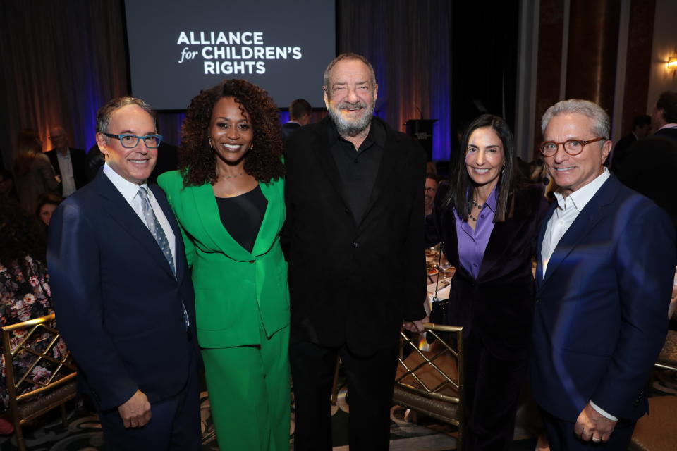 Cliff Gilbert-Lurie, Pearlena Igbokwe, Dick Wolf, Leslie Gilbert-Lurie and Rick Rosen