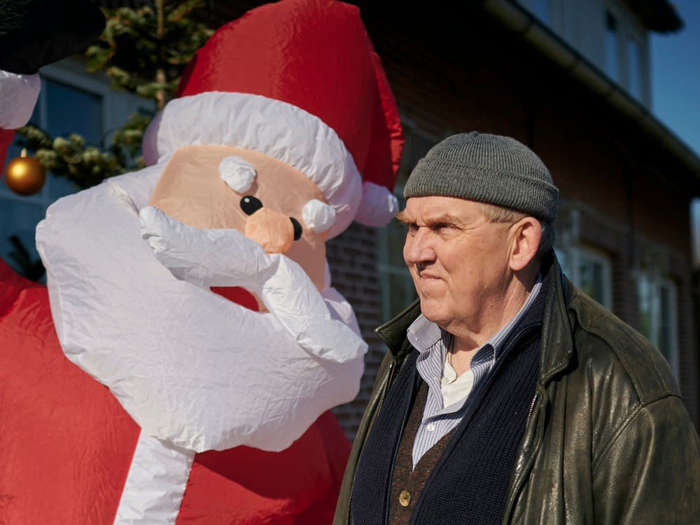 Dietmar Bär spielt im Film "Ein Taxi zur Bescherung" eine Hauptrolle. (Bild: ZDF/Felix Abraham)