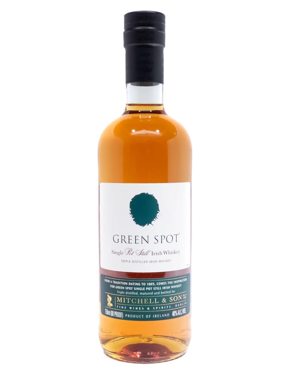 <p><a href="https://go.redirectingat.com?id=74968X1596630&url=https%3A%2F%2Fwww.totalwine.com%2Fspirits%2Firish-whiskey%2Fgreen-spot-irish-whiskey%2Fp%2F137938750&sref=https%3A%2F%2Fwww.thepioneerwoman.com%2Ffood-cooking%2Fg38901935%2Fbest-irish-whiskey%2F" rel="nofollow noopener" target="_blank" data-ylk="slk:Shop Now;elm:context_link;itc:0;sec:content-canvas" class="link ">Shop Now</a></p><p>Green Spot Irish Whiskey</p><p>totalwine.com</p><p>$64.99</p>