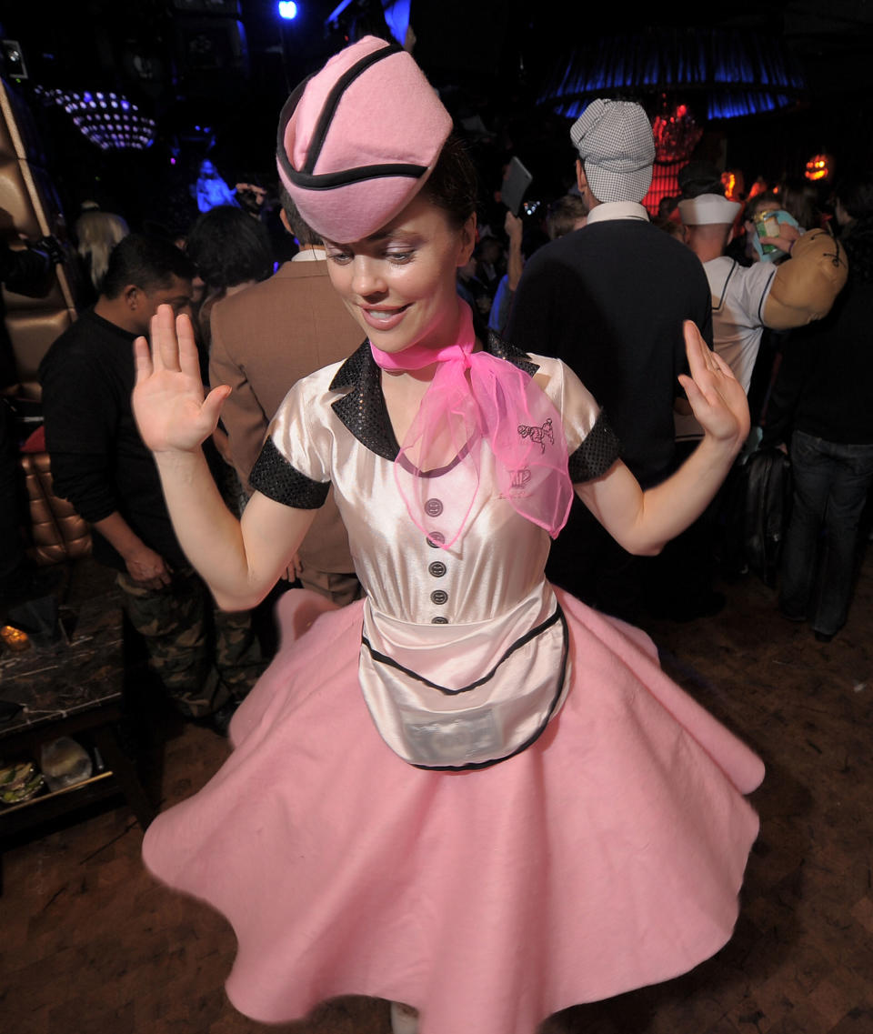 Melissa George at Heidi Klum's Halloween Party 