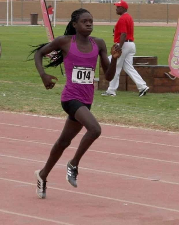 Namibian runners Christine Mboma, pictured, and Beatrice Masilingi, were found to have levels of natural testosterone that exceed a limit for women World Athletics established in 2018. (Christine Mboma/Instagram - image credit)