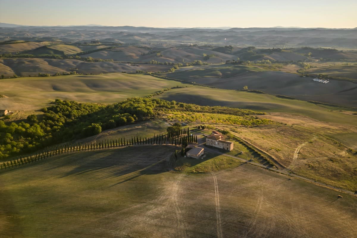 Rural Countryside in Tuscany, Italy