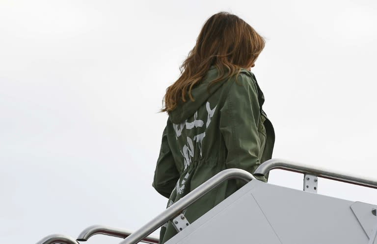 Melania Trump's decision to wear a jacket inscribed with the phrase "I really don't care do U?" while visiting detained immigrants on the Mexican border completely threw the public and media