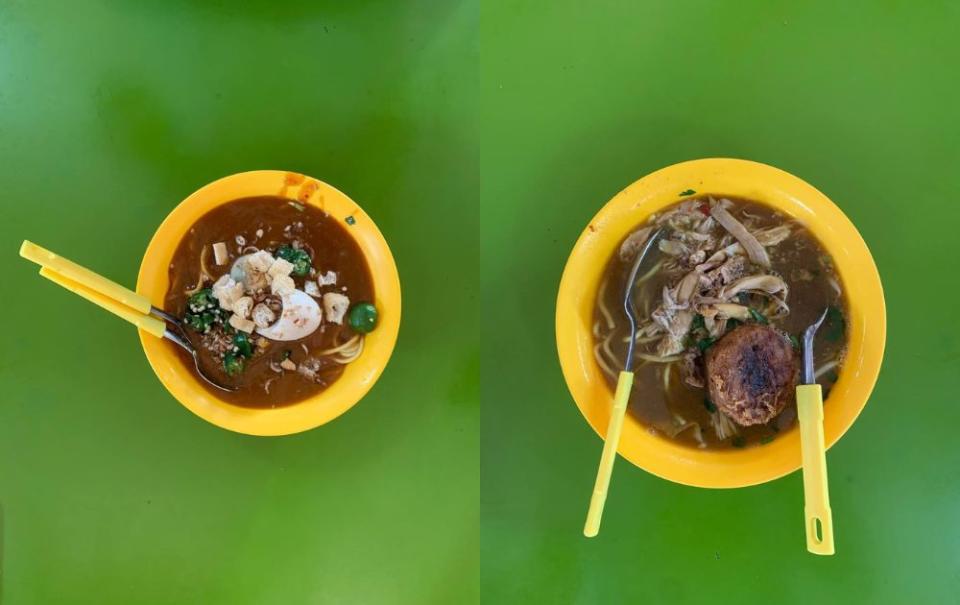 Warong Pak Sapari - Mee Soto and Mee Rebus