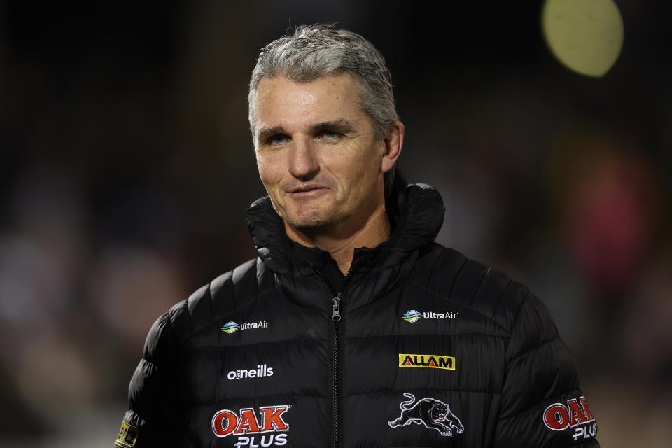 Ivan Cleary, pictured here before a Penrith Panthers game.