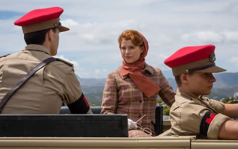 Buckley as Honor Martin in The Last Post - Credit: Bonafide Films