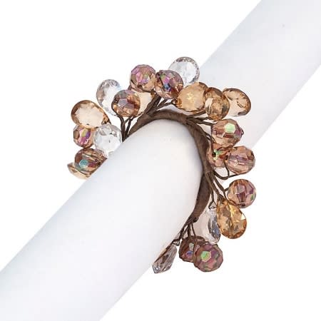 Autumn Gem Wreath Napkin Rings. (Image via Bed Bath & Beyond)