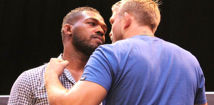 Jon Jones vs Alexander Gustafsson UFC Tour Faceoff