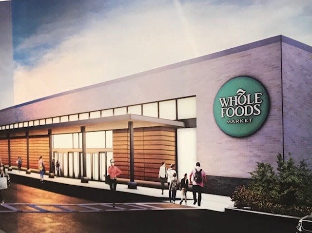 A rendering of what the Whole Foods store on Monroe Avenue in Brighton could look like.