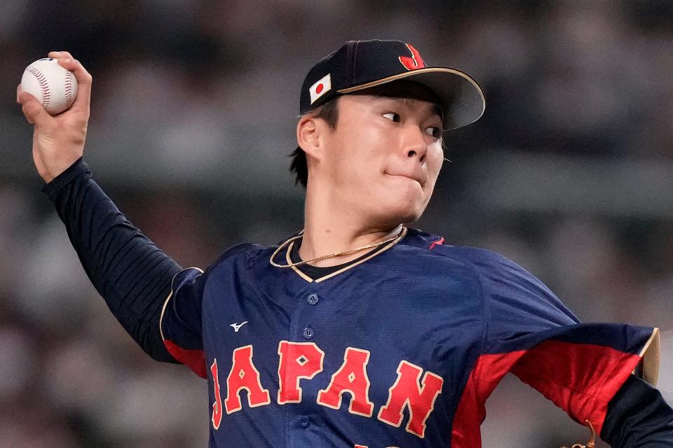 Yoshinobu Yamamoto helped Japan win the 2023 World Baseball Classic.