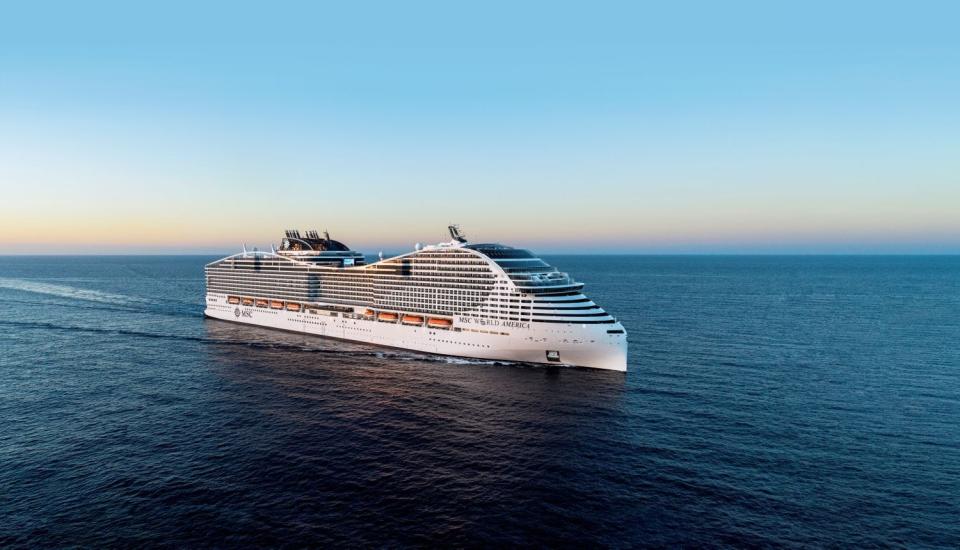 MSC World America will debut in 2025.