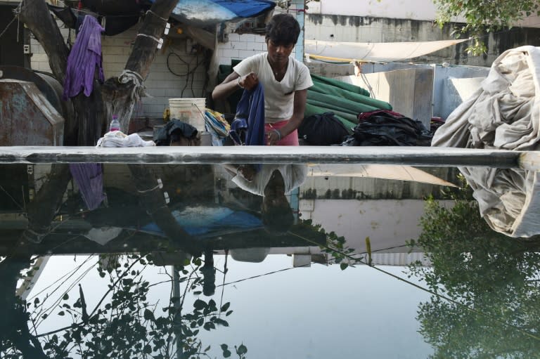 The work of "dhobi wallahs" has modernised over the years as industrial machines are now used at some laundries for washing heavier loads