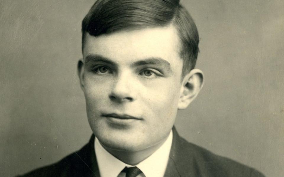 Alan Turing while at Sherborne school, aged 16 in 1928 - Credit: AFP