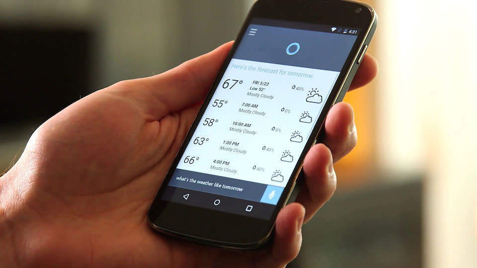 Microsoft Cortana on Android