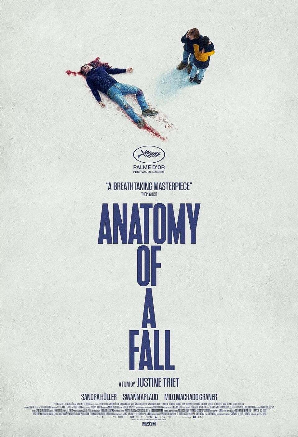 anatomy of a fall film poster