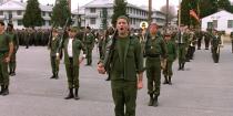 <p>Duty, honor, camaraderie, patriotism: there are many reasons to enlist. But Bill Murray and Harold Ramis join the army in Ivan Reitman’s comedy for a more curious purpose: fun. If you haven’t seen this camo-clad razzle-dazzle, dig up the version with resurrected deleted scenes. <a rel="nofollow noopener" href="https://www.amazon.com/Stripes-Extended-Cut-Bill-Murray/dp/B075LP553J/" target="_blank" data-ylk="slk:Watch;elm:context_link;itc:0;sec:content-canvas" class="link ">Watch</a></p>