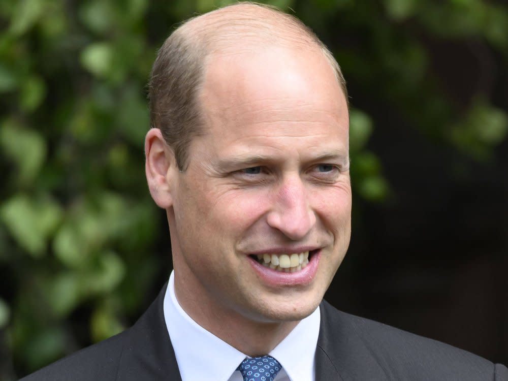 Prinz William hat an der Schläfe eine kleine Narbe, die aus seiner Kindheit stammt. (Bild: IMAGO/Cover-Images)