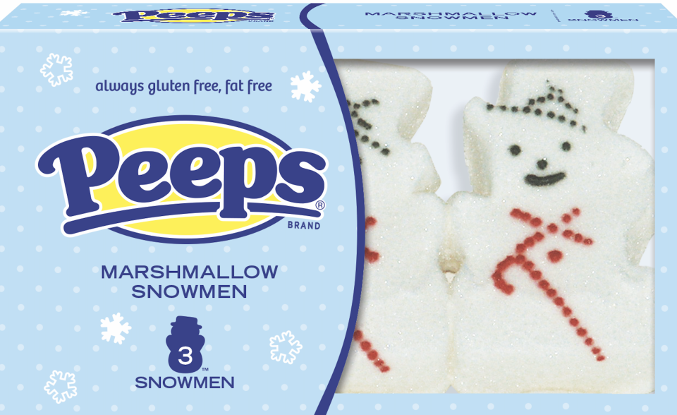 Holiday-themed Peeps like snowmen and Christmas trees will also be unavailable. (Photo: Just Born/Peeps)