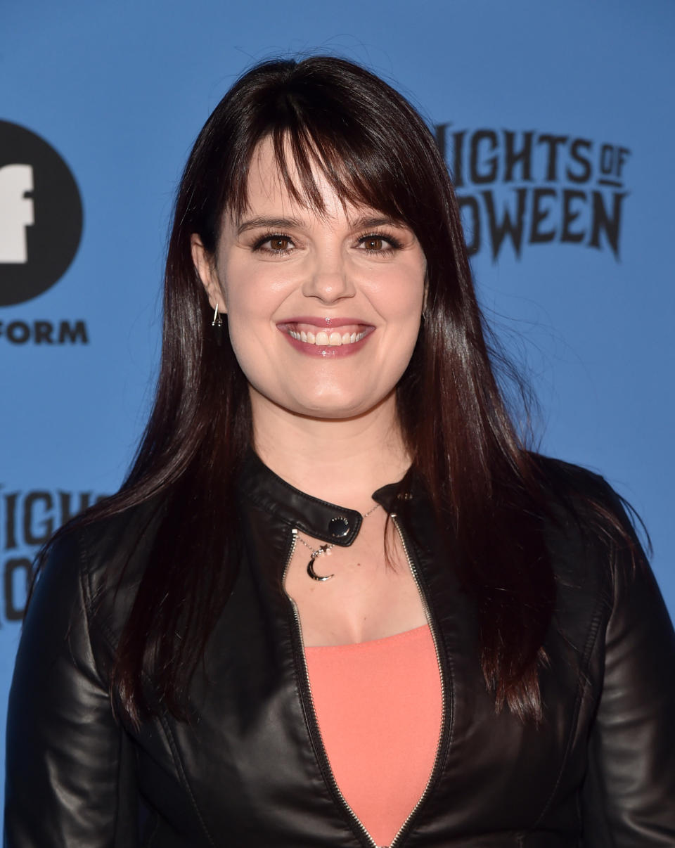 Kimberly J. Brown at Freeform Hosts 'Halloween Road' Talent And Press Preview Night  on September 30, 2021