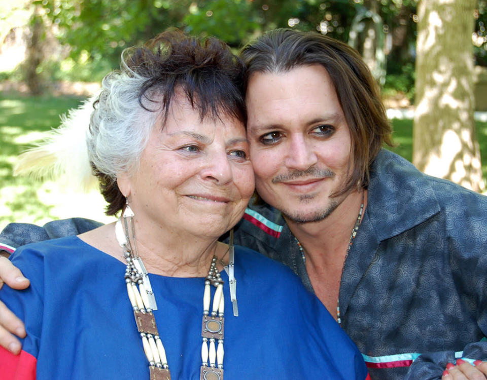 <b>30. His adoption by the Comanche Nation Indian tribe:</b> LaDonna Harris, the president of Americans for Indian Opportunity and a member of the Comanche Nation, adopted Depp as an honorary son after he was cast as Tonto in "The Lone Ranger."