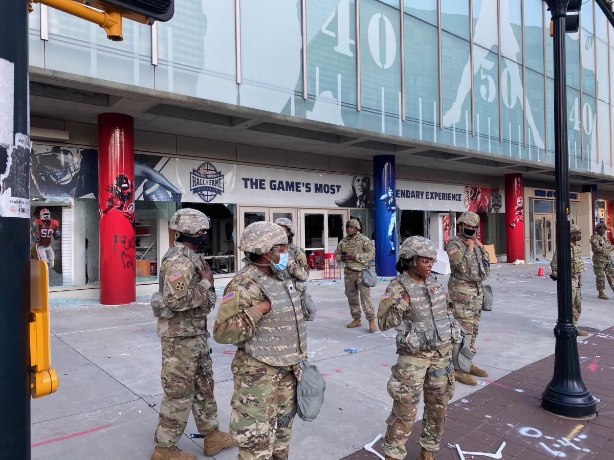 May 30, 2016 Atlanta Braves - Camo Military Shirt - Stadium Giveaway  Exchange