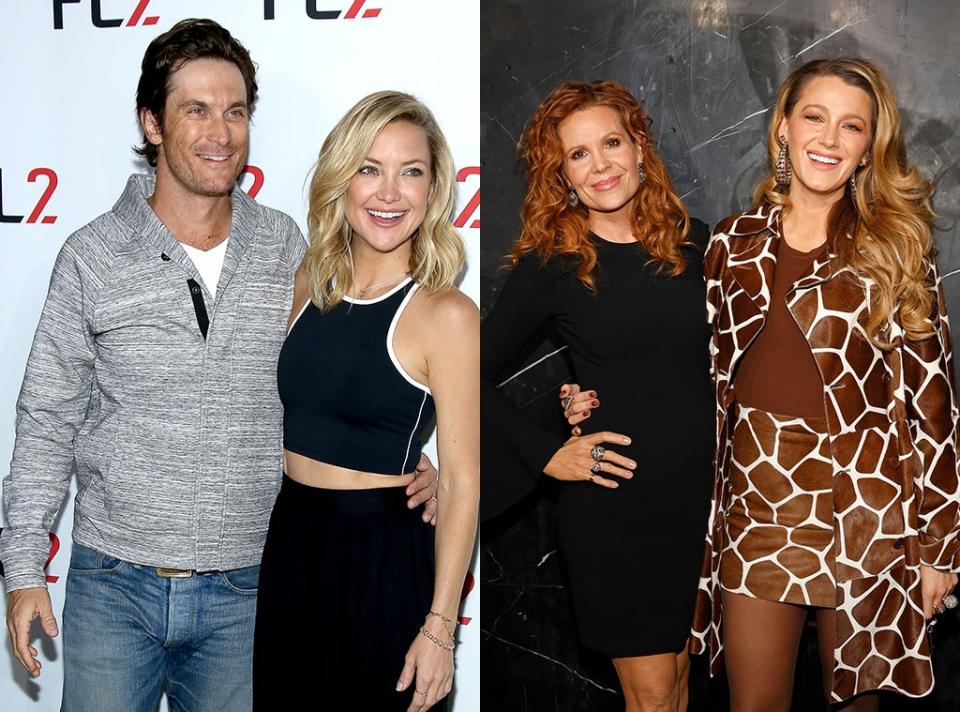 Oliver Hudson, Kate Hudson, Robyn Lively, Blake Lively