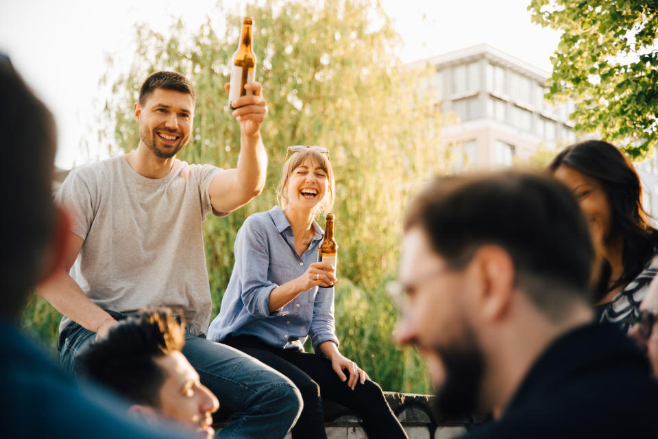 The first pay day after Freedom Day could be a source of happiness for some. (Getty Images)