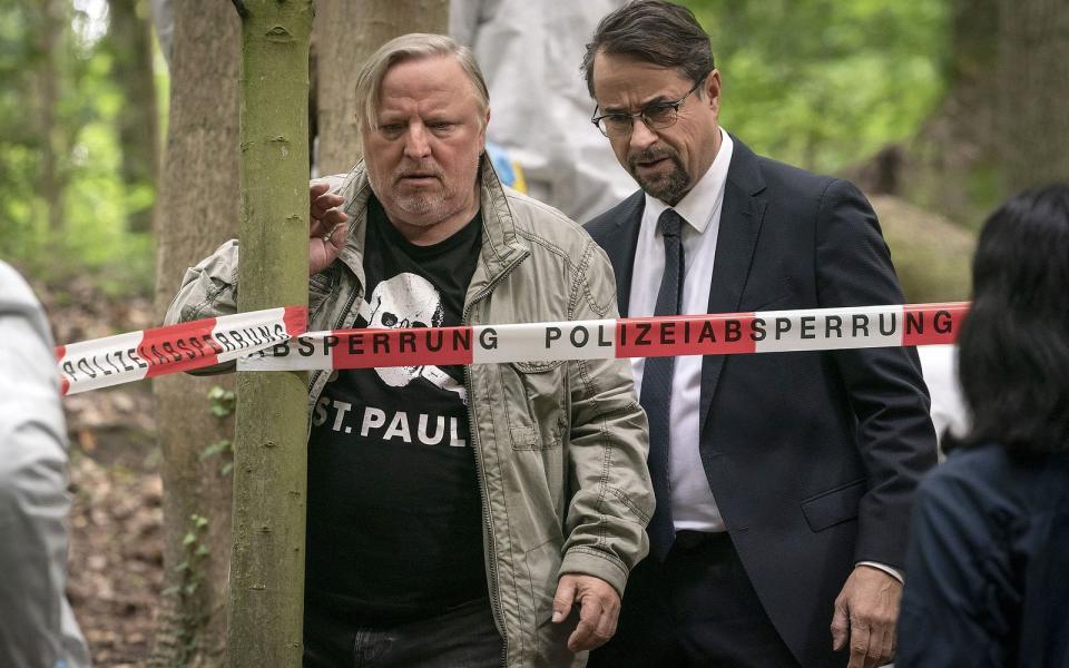 Axel Prahl und Jan Josef Liefers im Münster Tatort