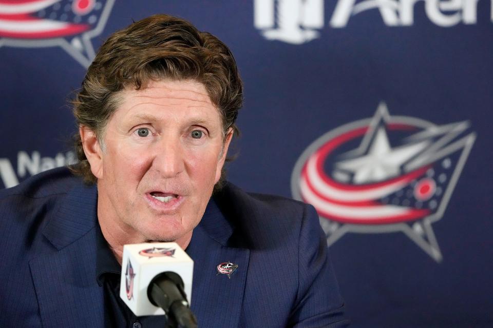Blue Jackets coach Mike Babcock