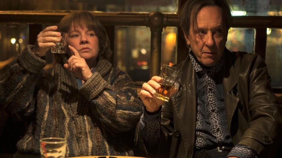 Melissa McCarthy and Richard E. Grant in "Can You Ever Forgive Me?" (Photo: Fox Searchlight)