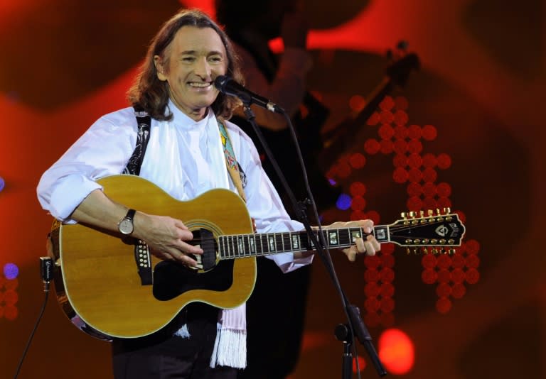 British singer and composer Roger Hodgson performs during the 50th Viña del Mar International Song Festival, on February 26, 2009 in Vina del Mar, Chile