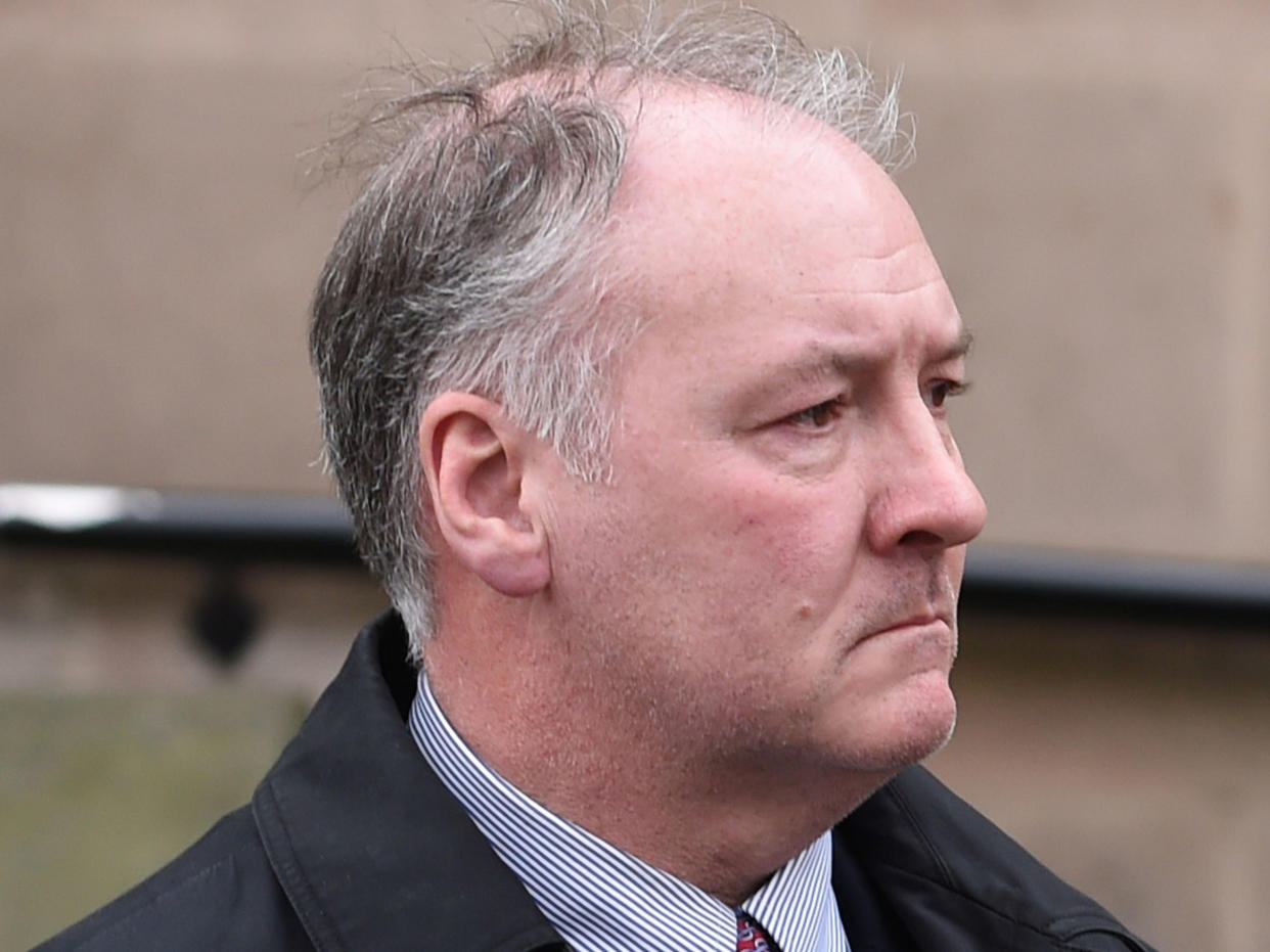 Ian Paterson sobbed as the foreman of the jury returned the guilty verdicts: PA