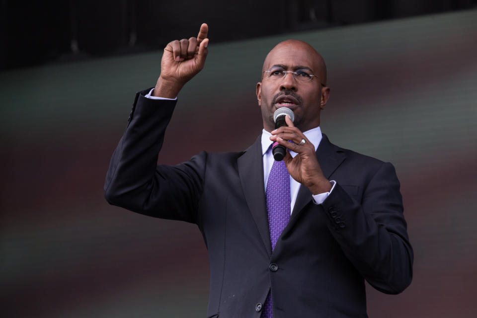 Political activist and commentator Van Jones has established himself as a vibrant, important voice in American political discourse. It was Jones who, in the wake of the recent election, poignantly spoke of the <a href="http://www.cnn.com/videos/politics/2016/11/09/van-jones-emotional-election-results-sot.cnn" target="_blank">"whitelash against a changing country"</a> that resulted in the current administration.<br /><br />A former Obama aide forced to resign amidst controversy in 2009, Jones has since then rebuilt his reputation through his work as a speaker, activist, commentator and host of "The Messy Truth" on CNN. In addition to serving on several activist charity boards, he's currently the president of The Dream Corps, an organization "designed to uplift and empower the most vulnerable in our society" through advocacy projects such as <a href="http://www.yeswecode.org/" target="_blank">#YesWeCode</a> and <a href="http://www.greenforall.org/" target="_blank">Green For All</a>.