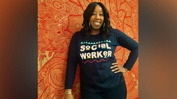 PHOTO: Quinn Flowers, a Washington D.C. area mental health specialist and 2021 National School Social Worker of the Year, is pictured in 2018. (Courtesy of Quinn Flowers)