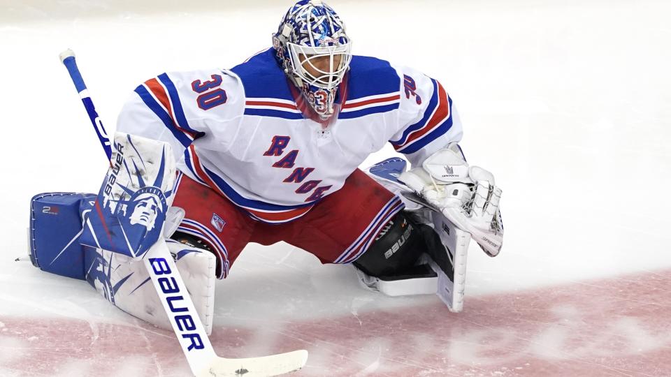 Henrik Lundqvist is likely to take his place in the Hockey Hall of Fame this season. (Andre Ringuette/Freestyle Photo/Getty Images)