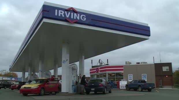 Margins for wholesalers make up 6.51 cents of the cost of a litre of gasoline in New Brunswick. Irving Oil has applied to increase that to 10.64 cents.