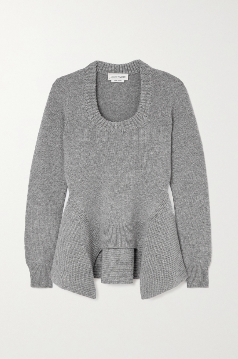 Ribbed Cashmere Sweater