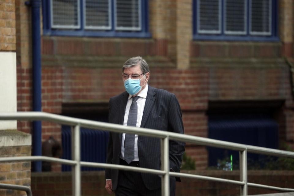 Victor Melleney of Kensington, west London, arrives at Kingston Crown Court (PA Archive)