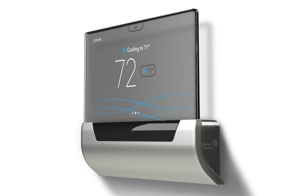 If you've been eying Johnson Controls' slick, Microsoft-backed GLAS thermostat