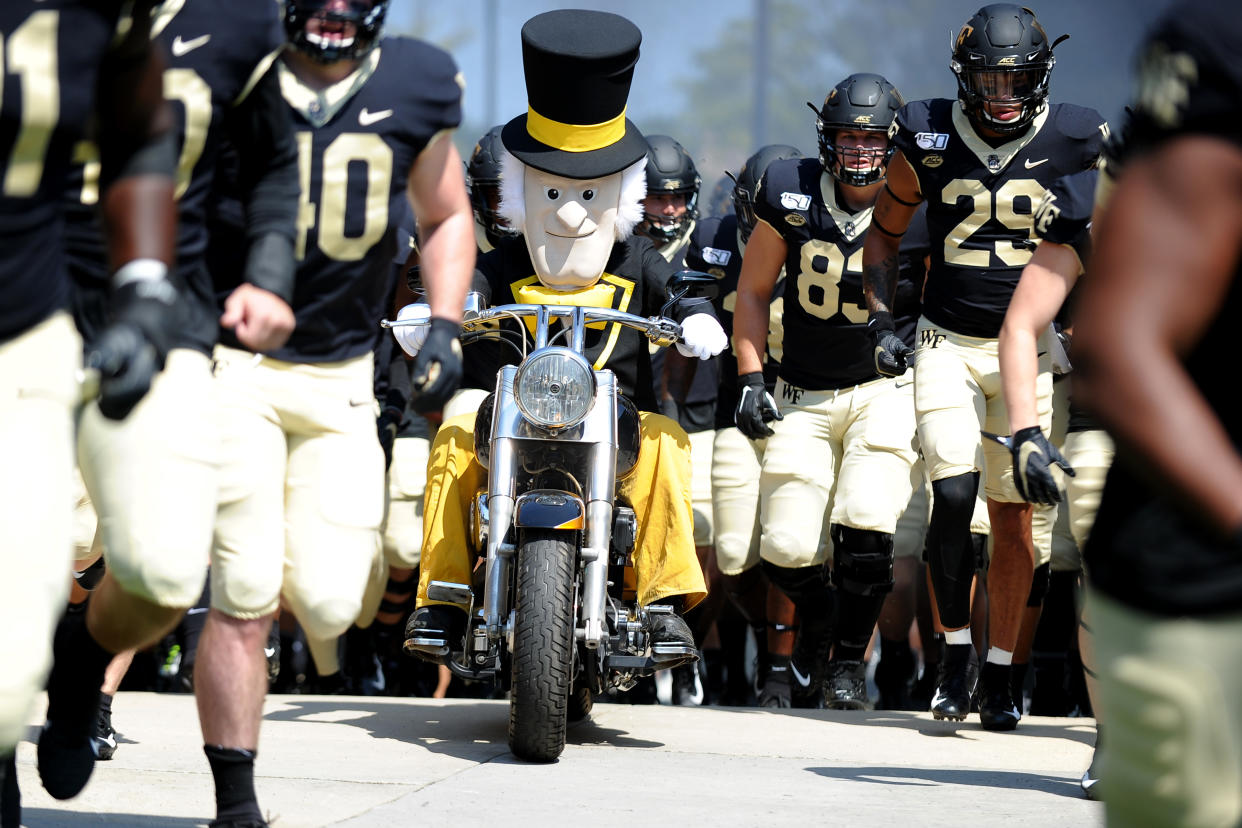 Demon Deacon. (Dannie Walls/Icon Sportswire via Getty Images)