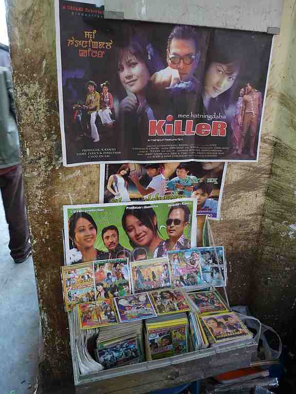 Bollywood films and music are banned by the underground militia, but that has only allowed the local film industry to thrive. Pirated DVDs are available in plenty. I was curious to try, but I was told they didn't come with subtitles.